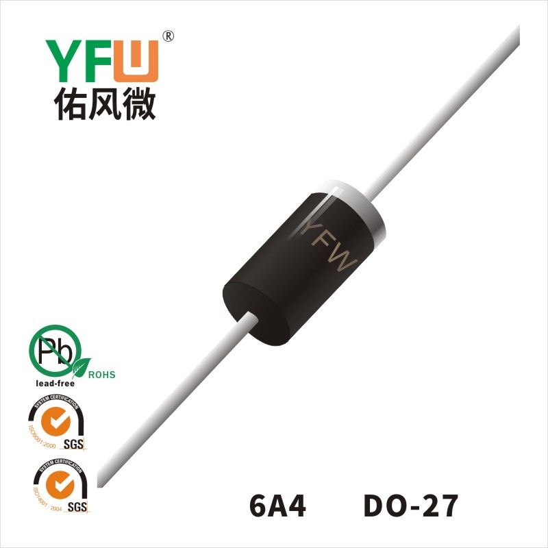 6A4 DO-27_Standard Rectifier Diode_YFW brand
