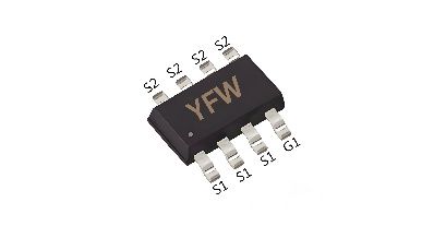 YFW8G03ES  8A 30V ESOP-8 印字YFW8G03ES 低壓N+P溝MOS管 YFW佑風(fēng)微品牌