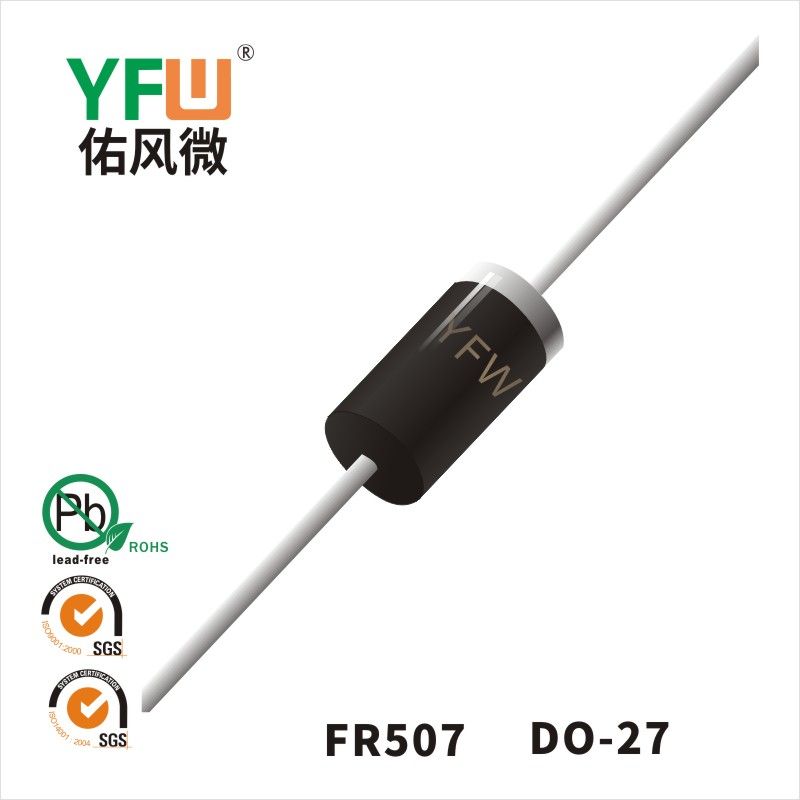FR507 DO-27_Fast Recovery Rectifier Diode_YFW brand