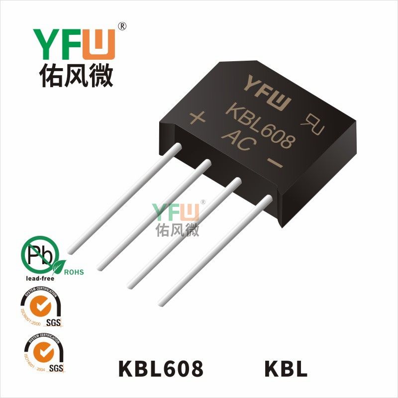 KBL608 KBL_Rectifier Bridge_YFW brand