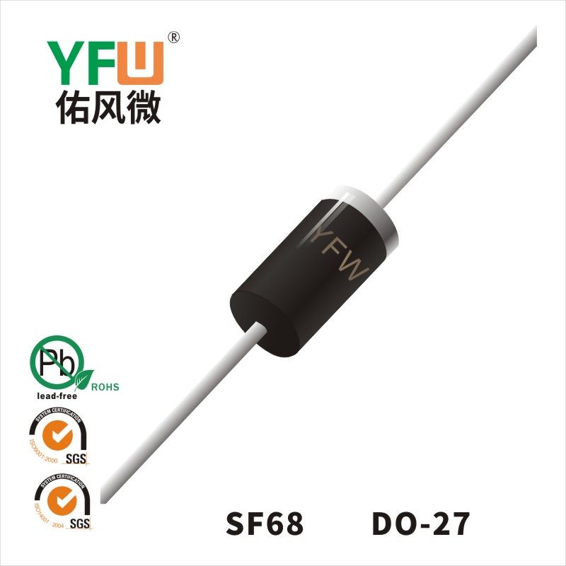 SF68  DO-27_Super Fast Recovery Rectifier Diode_YFW brand