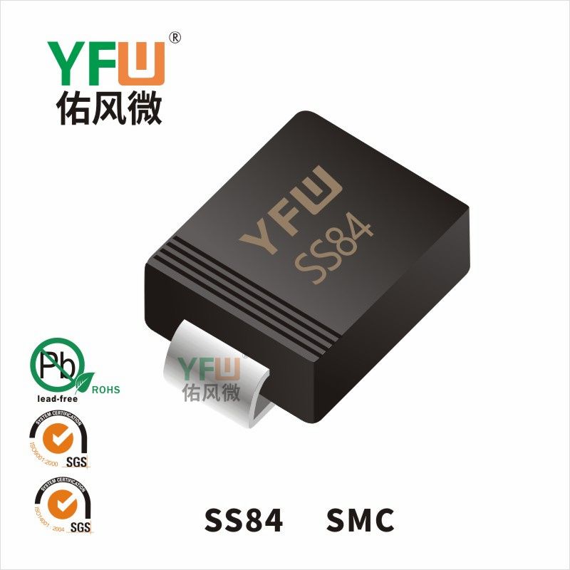 SS84  SMC_Marking:SS84 Schottky Diode_YFW brand